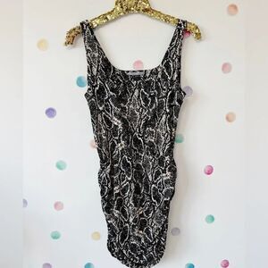 Tart Snakeskin Pattern Dress